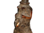 [Afryka, poł. XX w.] Siekiera ceremonialna z fetyszem