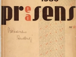 Kwartalnik modernistów Praesens, maj 1930, nr 2  [egz. Andrzeja Pronaszki]