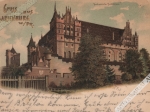 [pocztówka, 1901] Gruss aus Marienburg i. Westpr. [Malbork]