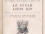 Le Style Louis XIV