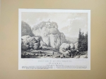 [rycina, 1882-1883] Grodzisko w Dolinie Prądnika (Polska) Gubernia Kielecka
