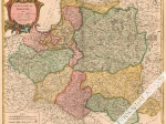 [mapa, Polska, 1752] Le Royaume de Pologne divise en les Duches et provinces, et subdivise en Palatinats
