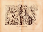 [ryciny, 1881] Kunstwerke aus Pergamon. [scena z Gigantomachii, grupa Ateny na fryzie z ołtarza pergamońskiego]