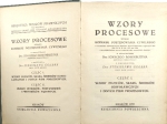 Wzory procesowe według kodeksu postępowania cywilnego w brzmieniu Obwieszczeniu Ministra Sprawiedliwości z 1 grudnia 1932 z uwzględnieniem prawa materialnego wszystkich dzielnic, t. I-II [2 woluminy]