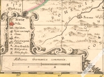 [mapa, Hrabstwo Kłodzkie, ok. 1660 r.] Comitatus Glatz