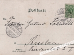 [pocztówka, 1899] I.GESANGS-WETTSTREIT Deutscher Männergesangvereine