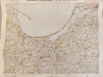 [mapa, ok. 1925]  Danzig- Konigsberg Continental-Strassenkarte [Pomorze Gdańskie, Prusy Wschodnie]