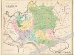 [mapa, Polska, 1831 r.] Situazione geografica della Poloniae prima dell'anno 1772