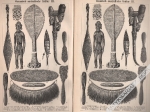 [rycina, 1897] Ozeanisch - Australische Kultur I.-III. [Kultura Oceanii i Australii]