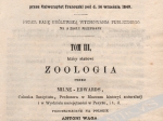 Wykład początkowy Historyi Naturalnej dla użytku szkolnego, t. III, który stanowi Zoologia
