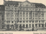 [pocztówka, ok. 1916] Hotel Polonia, Warszawa. Hotel Polonia, Warschau