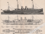 [rycina, 1894] Dampfschiff I-II [parowce]