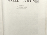 A Patristic Greek Lexicon