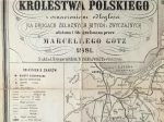 [mapa, Królestwo Polskie, 1881] Mappa Królestwa Polskiego z oznaczeniem odległości na drogach żelaznych, bitych i zwyczajnych