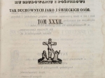 Pamiętnik religijno-moralny. Czasopismo ku zbudowaniu i pożytkowi tak duchownych jak i świeckich osób, tom XXXII-XXXIII [1857]