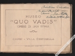 Museo "Quo Vadis" opere di Jan Styka. Capri - Villa Certosella [autograf Jana Styki]