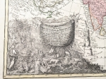 [mapa, Azja, 1744] Asia. Secundum legitimas projectionis stereographieae regulas...