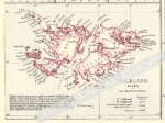 [mapa, wyspy na Atlantyku, 1883]  Islands in the Atlantic Ocean.