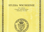 Studia Wschodnie