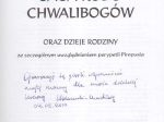 Saga rodu Chwalibogów oraz dzieje rodziny ze szczególnym uwzględnieniem perypetii Pimpusia [dedykacja]