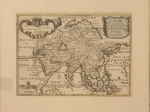 [mapa, Azja, 1717] L'Asie Suivant les Nouvelles Decouvertes dont les Point Principaux Sont Placez Sur les Observations de Mrs. de l'Academie Royale des Sciences