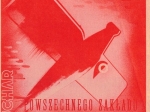 [mini plakat, ok. 1938] Zawody lotnicze o puchar Powszechnego Zakładu Ubezpieczeń Wzajemnych "Uskrzydlamy Polskę"