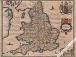 [mapa Anglii, 1634 r.] Anglia Regnum