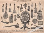 [rycina, 1897] Musikinstrumente I-III