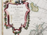 [mapa, Europa, 1762]  L\'Europe divisee en ses principaux etats par le Sr. Janvier Geographe. A Paris, Chez Lattre Graveur
