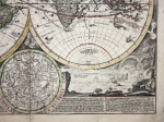 [mapa świata, ok. 1715] Planiglobii Terrestris cum utroq Hemisphaerio Caelesti Generalis Repraesentatio
