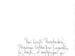 Muzyczność dzieła literackiego [autograf]