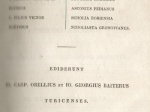 Opera quae supersunt omnia ac deperditorum fragmenta recognovit et singulis libris ad optimam quamque recensionem castigatis cum varietate lambiniana MDLXVI, graevio-cartoniana, ernestiana, beckiana, schuetziana, ac praestantissimarum cuiusque libri editi