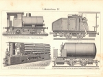 [ryciny, 1905] Lokomotiven III-IV  [lokomotywy]