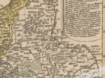 [mapa, Niemcy, ok. 1760] Germania secundum observationes tychonis de Brahe, Kepeleri, Snellij, Zeileri, nec non sociorum academiae gegnae scientiarus quae est Parisiis, aliorum autorum veterum et novorum concinnata