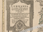 [mapa, Niemcy, ok. 1760] Germania secundum observationes tychonis de Brahe, Kepeleri, Snellij, Zeileri, nec non sociorum academiae gegnae scientiarus quae est Parisiis, aliorum autorum veterum et novorum concinnata