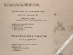 [plan, Warszawa, ok. 1835] Erstürmung von Warschau den 6-ten und 7-ten September 1831 Prise d'assaut de Varsovie les 6 et 7 septembre 1831.