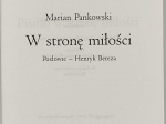 W stronę miłości [autograf]