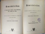 Gemeindelexikon für die Regierungsbezirke Allenstein, Danzig, Marienwerder, Posen, Bromberg und Oppeln. Heft IV. Regierungsbezirk Posen.
