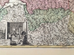 [mapa trzynastu kantonów Szwajcarii, 1732] Potentissimae Helvetiorum reipublicae cantones tredecim cum Foederatis et Subjectis Provinciis