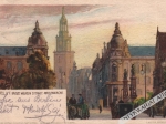 [pocztówka, ok. 1901] Berlin. Kaiser Wilhelm Strasse Marienkirche