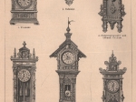 [rycina, 1895] Uhren I-II. [zegary]