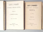 Listy z podróży, t. I-IV: Z Warszawy do Rzymu (t. I-II); Z Rzymu; Z Neapolu do Genewy
