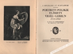 Portrety polskie Elżbiety Vigee-Lebrun 1755-1842