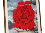 [litografia, 2002] Statek Czerwona Róża