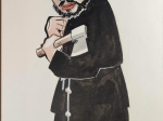 [portret satyryczny] Mieczysław Voit w "Matce Joannie od Aniołów"