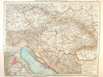 [mapa, 1899] Ubersichtskarte von OSTERREICH-UNGARN [Austro-Węgry]