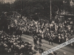[pocztówka, ok. 1907] Sennhütte. Festzug des VII Deutschen Sänger-Bundesfestes