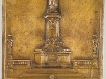 [plakieta, brąz, lata 1940-50-te] Pomnik Adama Mickiewicza