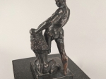 [rzeźba, lata 1920-30-te] Herkules walczący z lwem