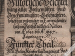 [miedzioryt, 1651] Theatri Europaei [Karta tytułowa atlasu Matthiasa Meriana]